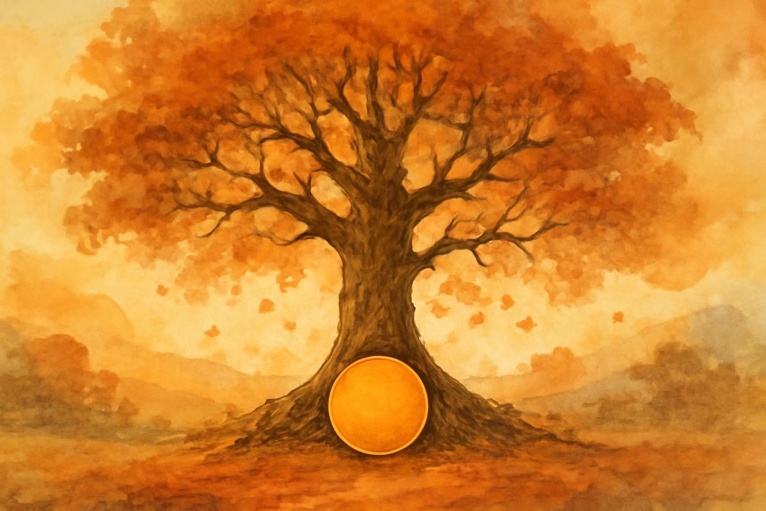 قراءة أوراق الشجر