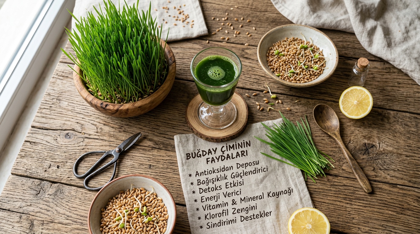 فواید جوانه گندم