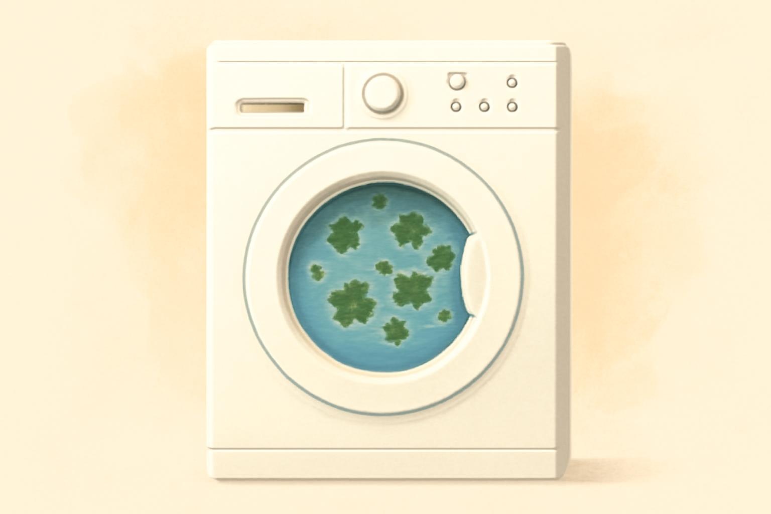 Mașina de spălat cu mucegai.