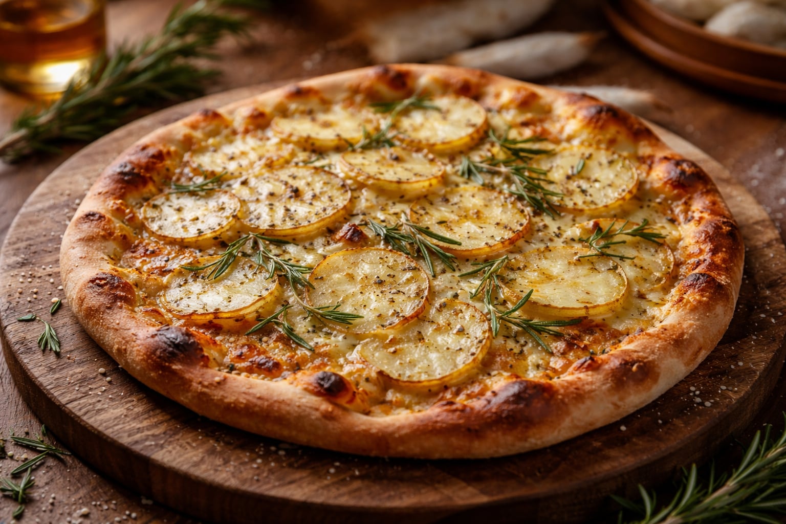 Kartoffelpizza til børn