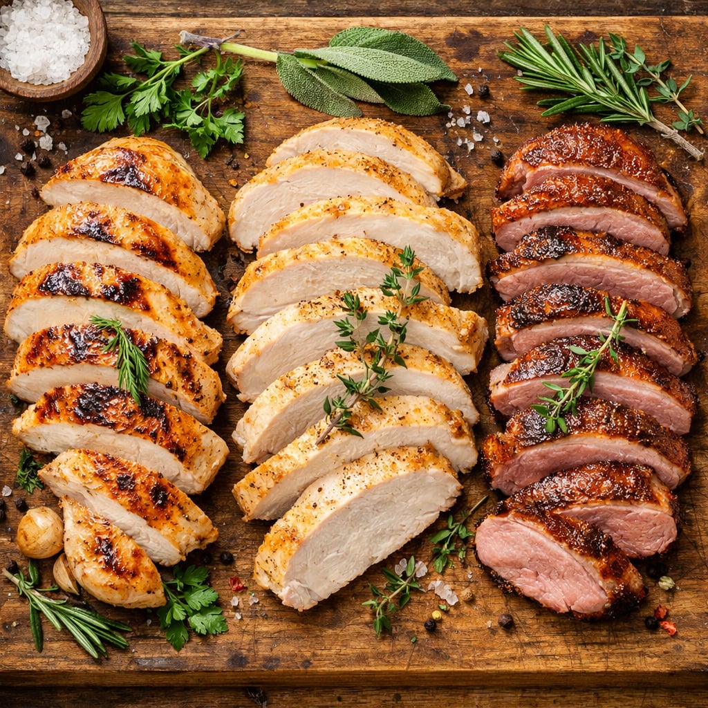 Hindi, Peito de Frango e Pato