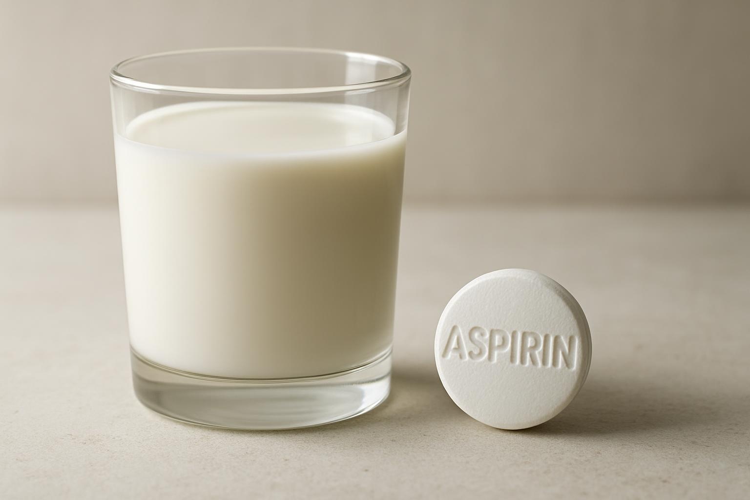 Giải pháp cho Ung thư: Aspirin Sữa