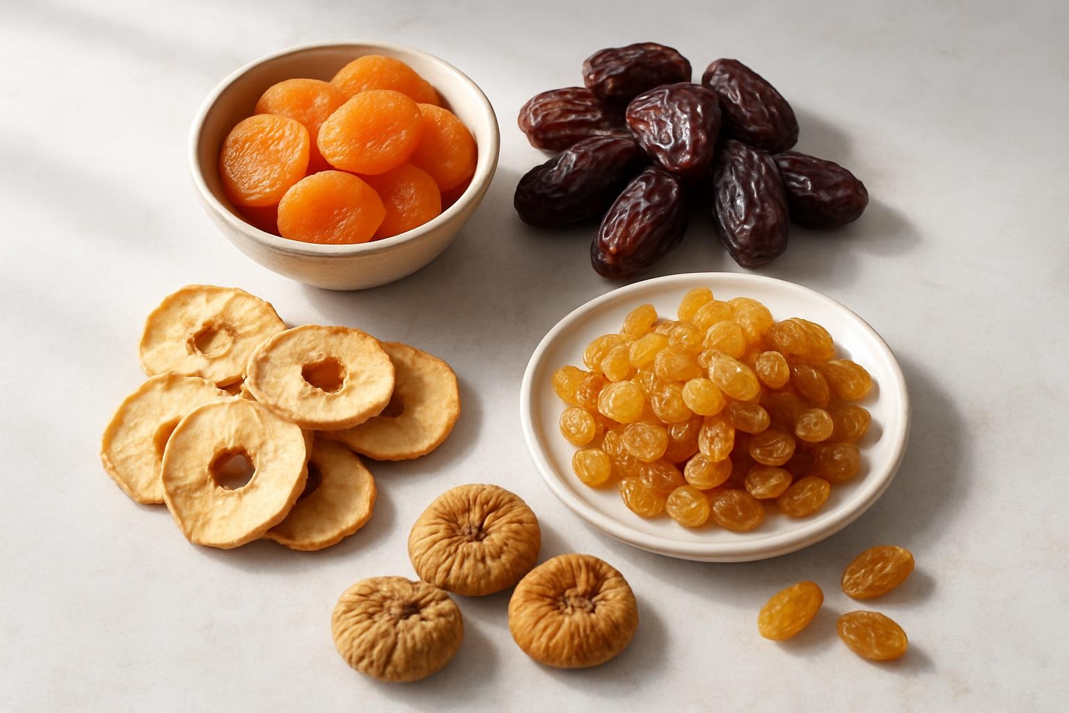 Изсушаени плодове за гледа на кожата ви