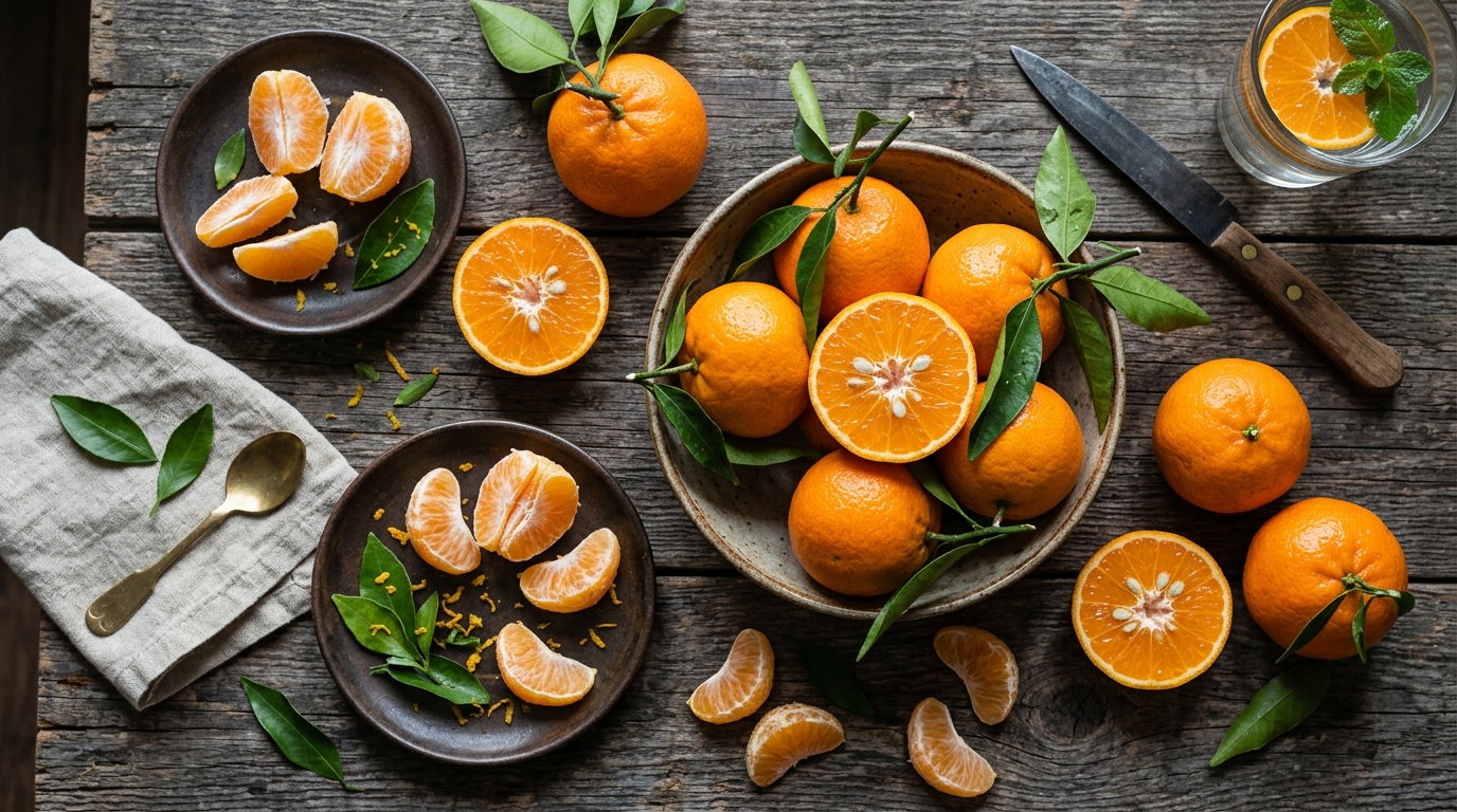 Польза мандаринов