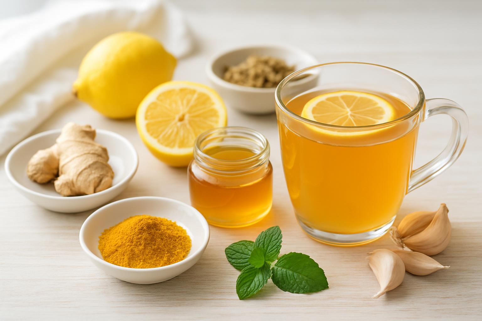 नीचे दिए गए हैं नेज़ले और ग्रिप के लिए प्राकृतिक उपचार: