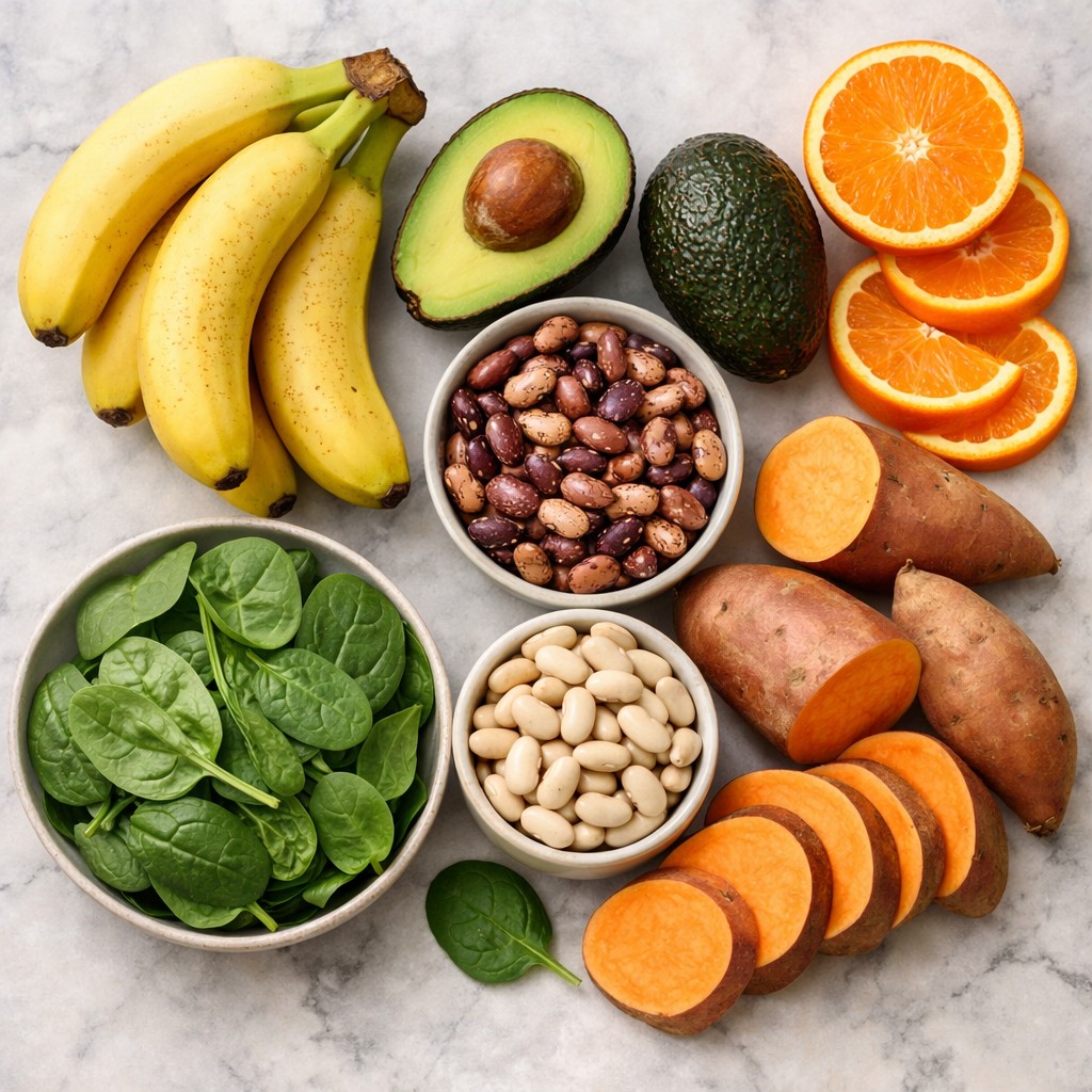 Korzyści Potasu i Pokarmy Zawierające Potas