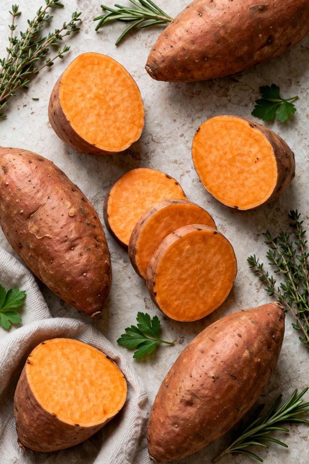 ضد پیری سیب‌زمینی شیرین