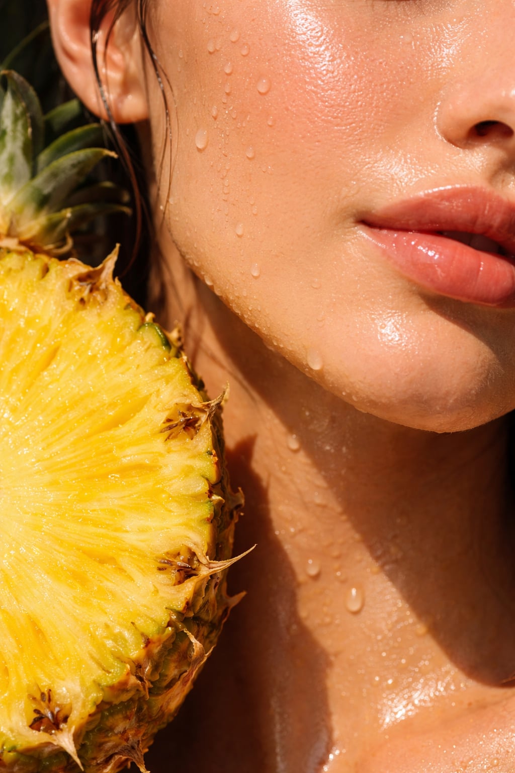 Ælddomspletter med Ananas